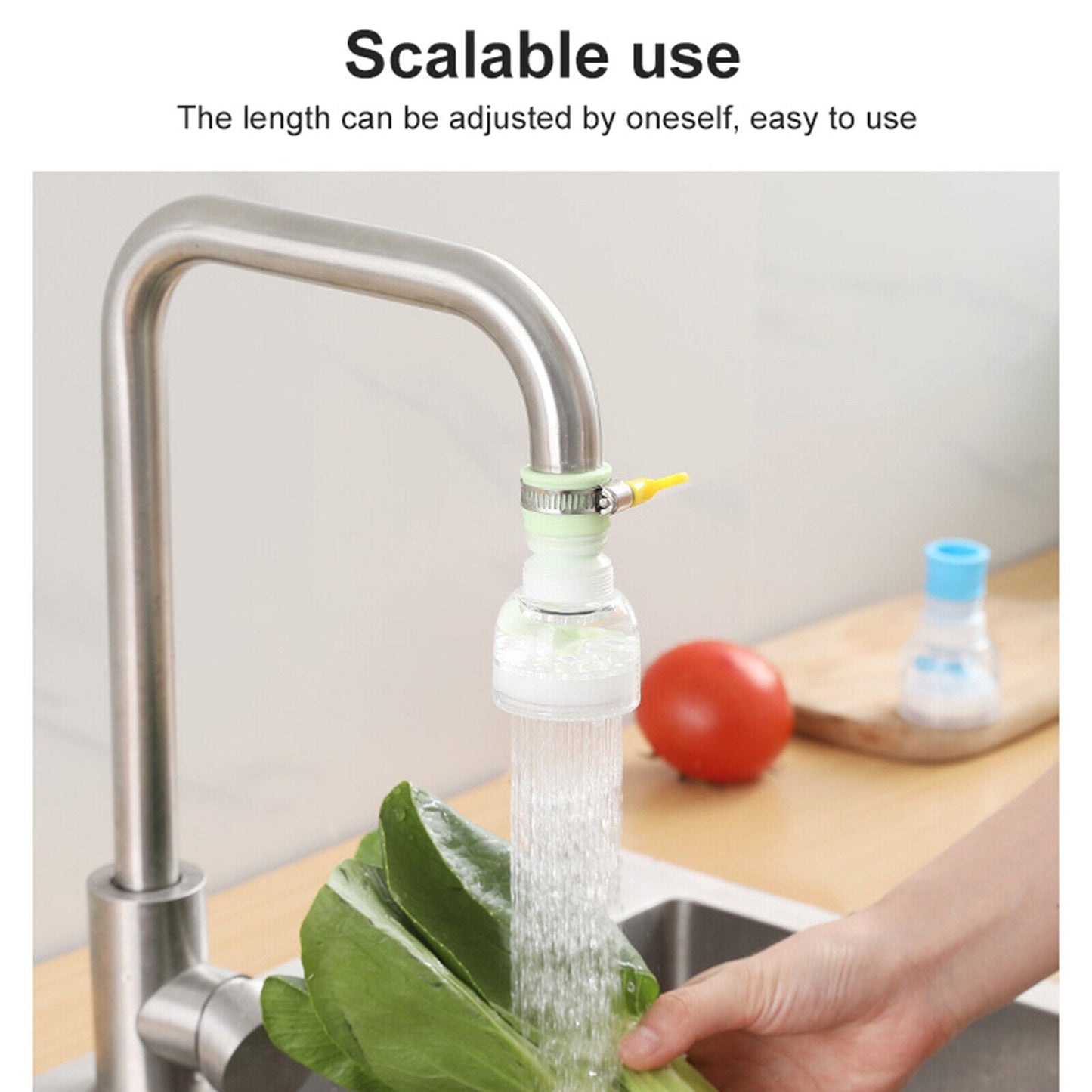 360° Rotating Kitchen Sink Faucet Extender