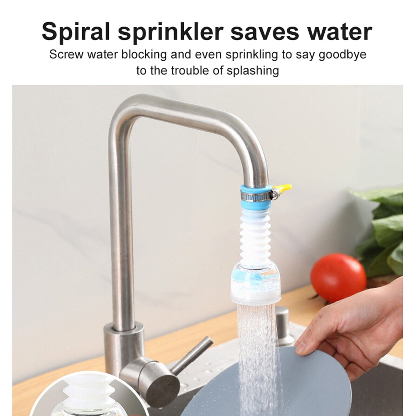 360° Rotating Kitchen Sink Faucet Extender